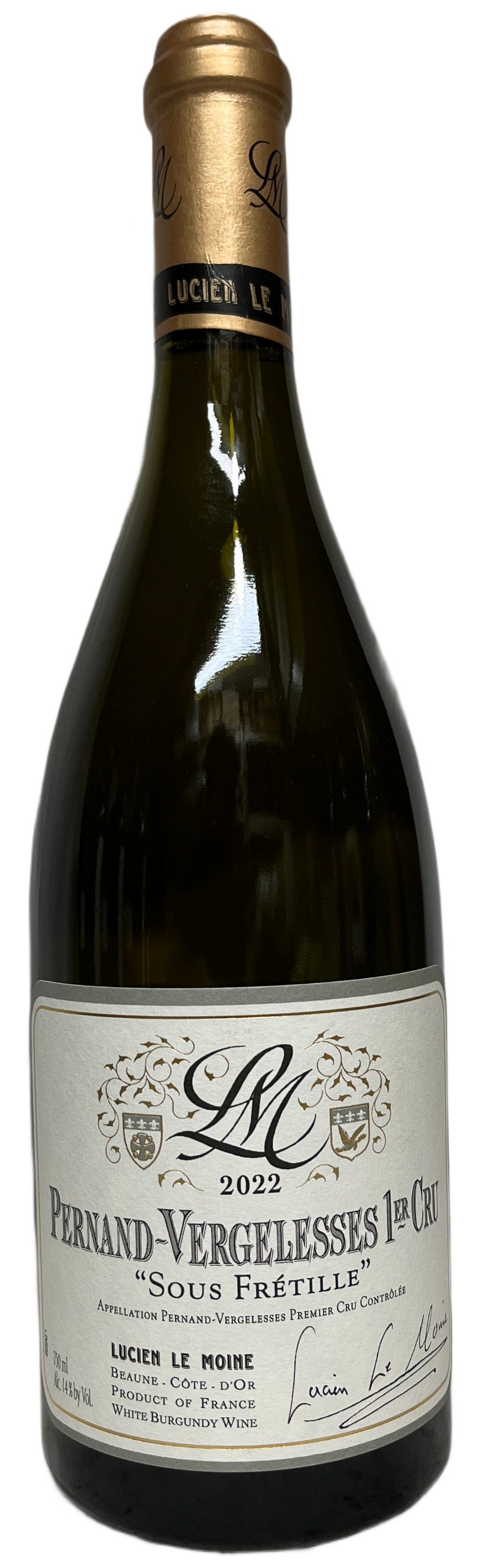 2022 Lucien Le Moine Pernand Vergelesses Sous Fretille