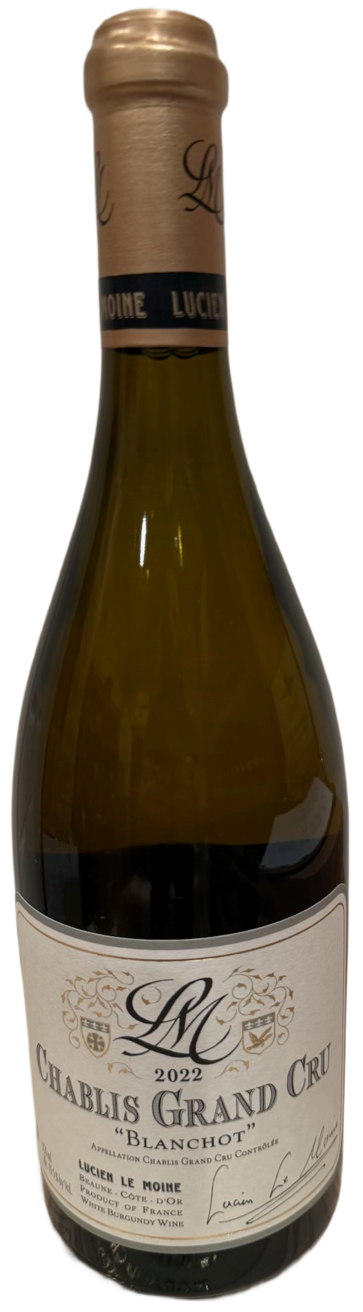 2022 Lucien Le Moine Chablis Blanchot