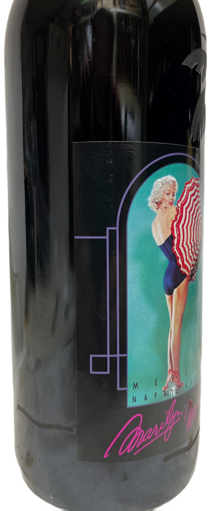 1990 Marilyn Merlot Napa Valley Merlot Etched