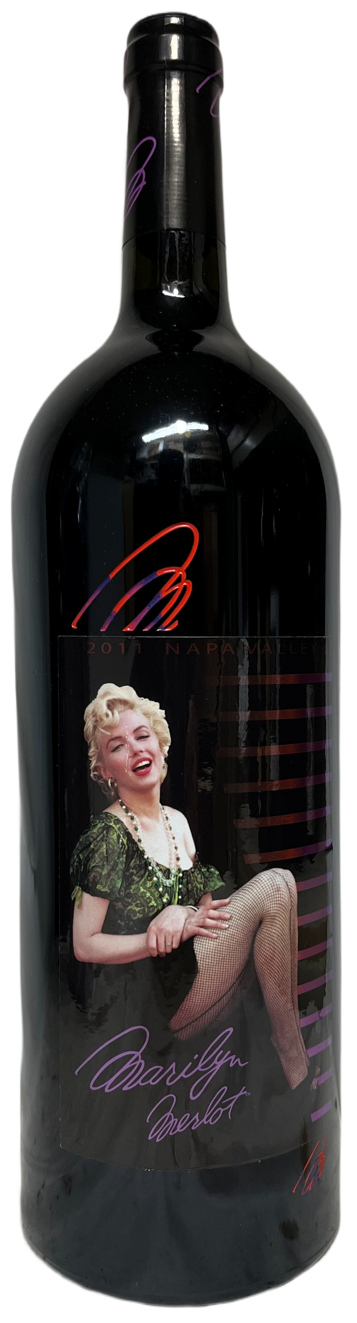 2011 Marilyn Merlot Napa Valley Merlot Etched