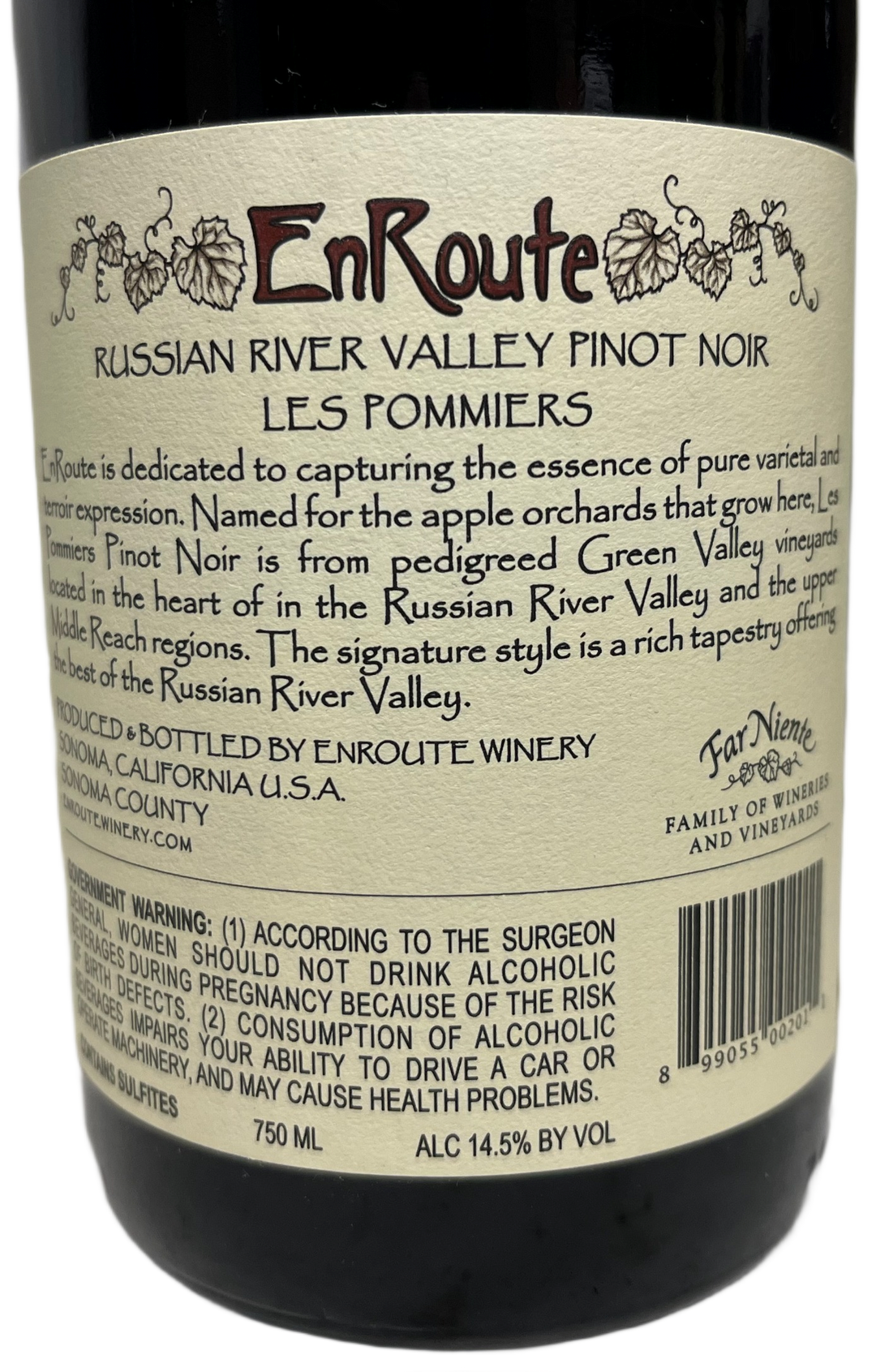 2022 EnRoute Russian River Valley Les Pommiers Pinot Noir