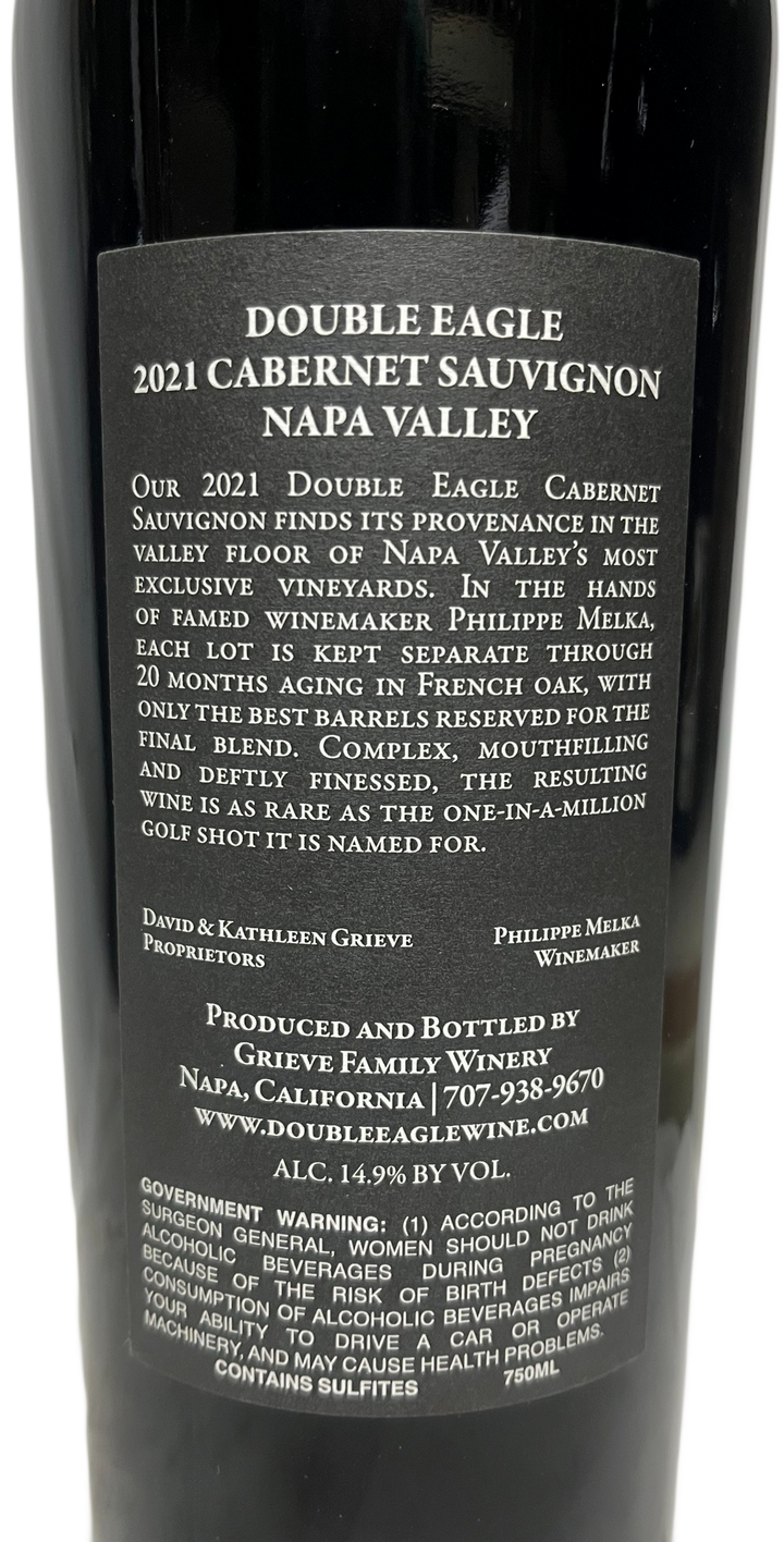 2021 Grieve Family Double Eagle Cabernet Sauvignon