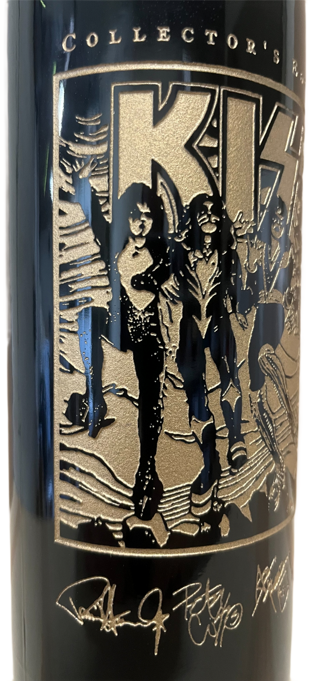 1995 Celebrity Cellars Kiss This Cabernet Sauvignon Etched Bottle