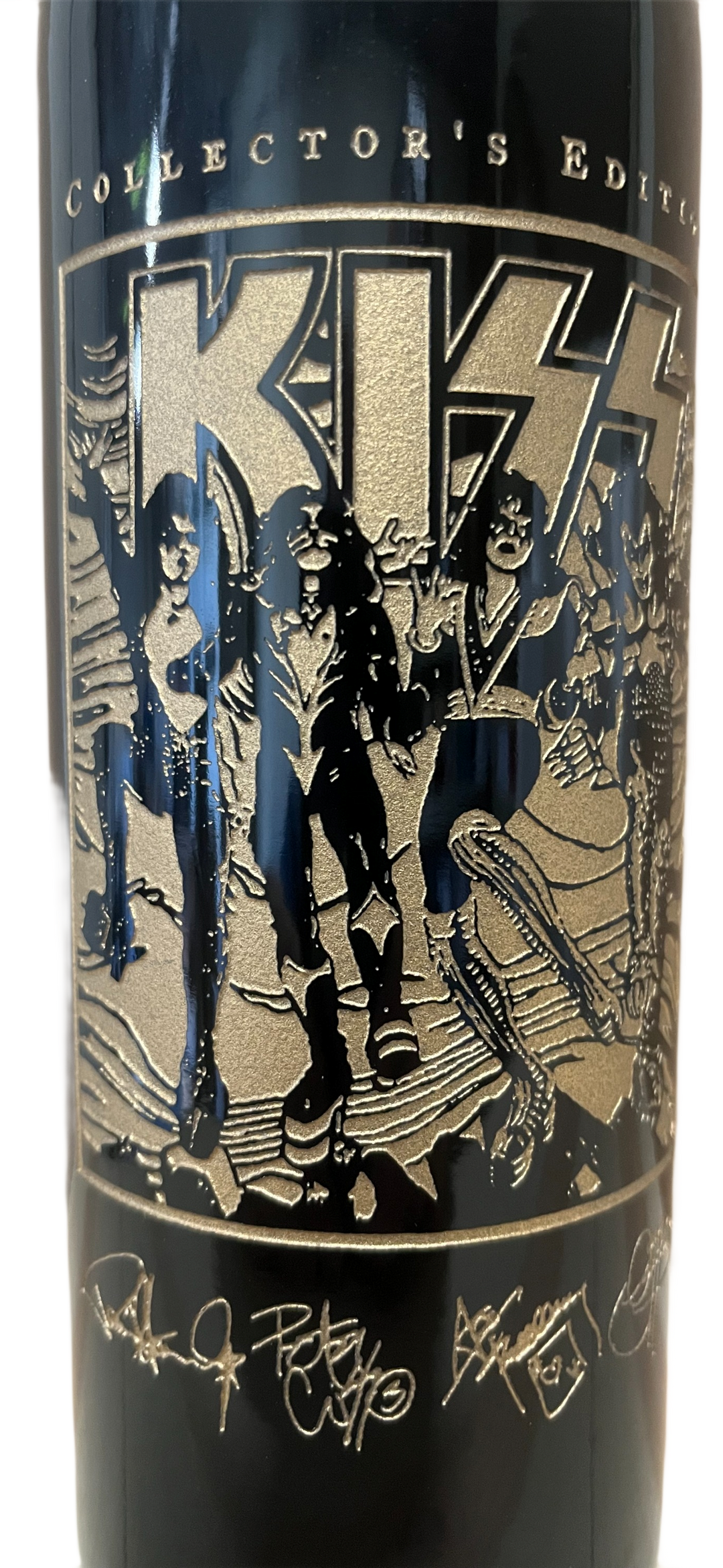 1995 Celebrity Cellars Kiss This Cabernet Sauvignon Etched Bottle