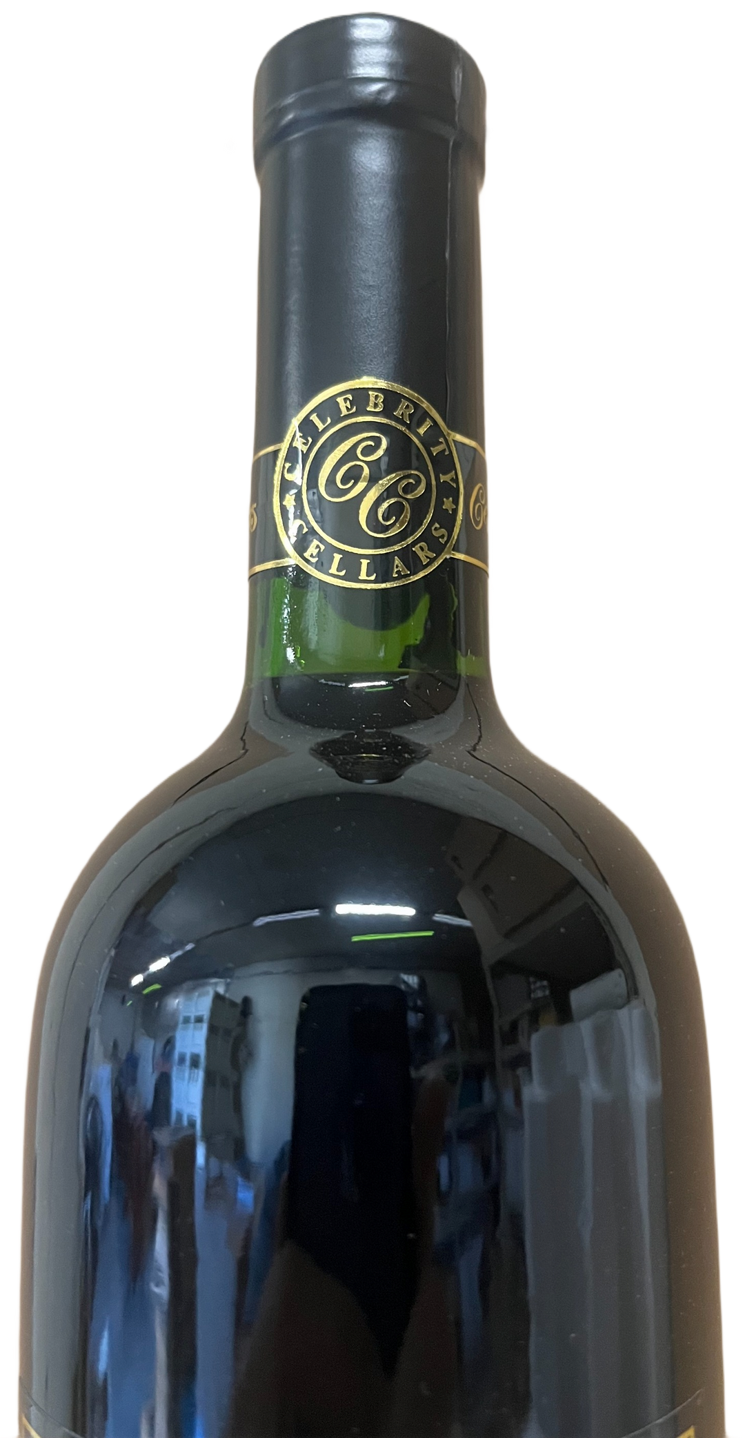 1995 Celebrity Cellars Kiss This Cabernet Sauvignon Etched Bottle