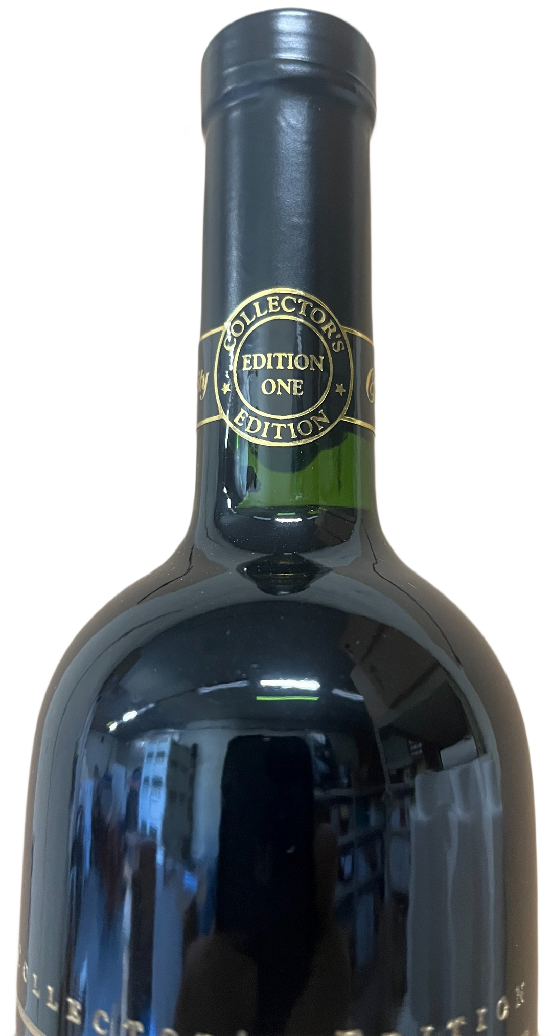 1995 Celebrity Cellars Kiss This Cabernet Sauvignon Etched Bottle