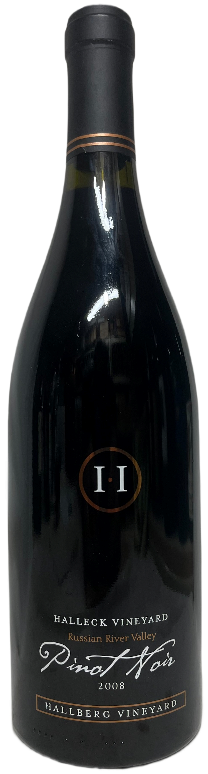 2008 Halleck Vineyard Pinot Noir Hallberg Vineyard