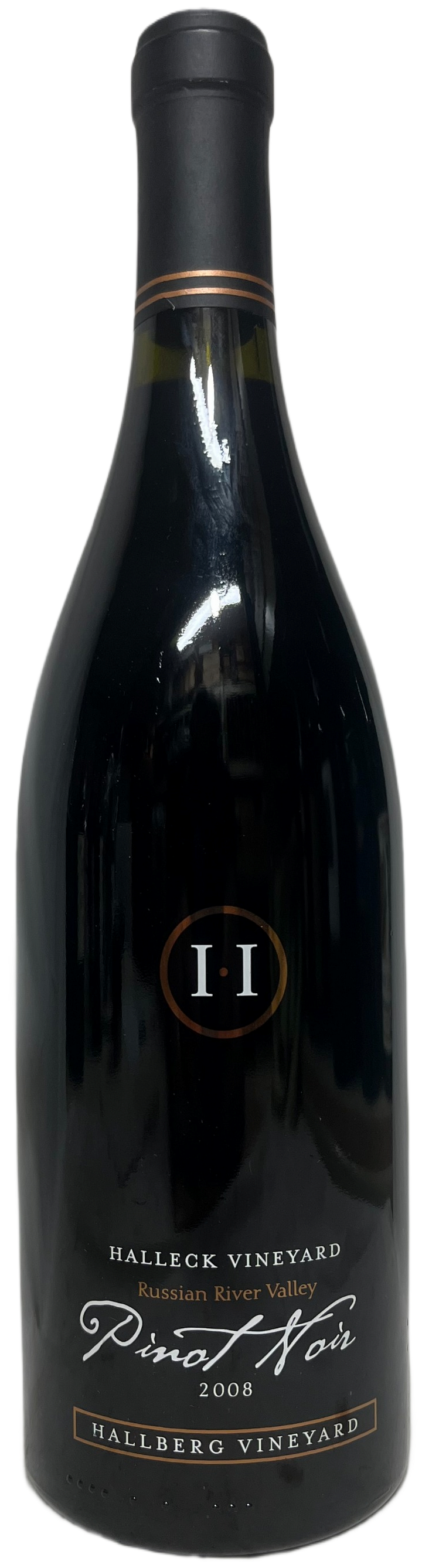 2008 Halleck Vineyard Pinot Noir Hallberg Vineyard