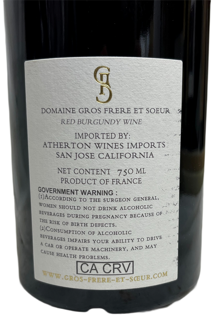 2023 Gros Frere & Soeur Bourgogne Hautes Cotes de Nuits