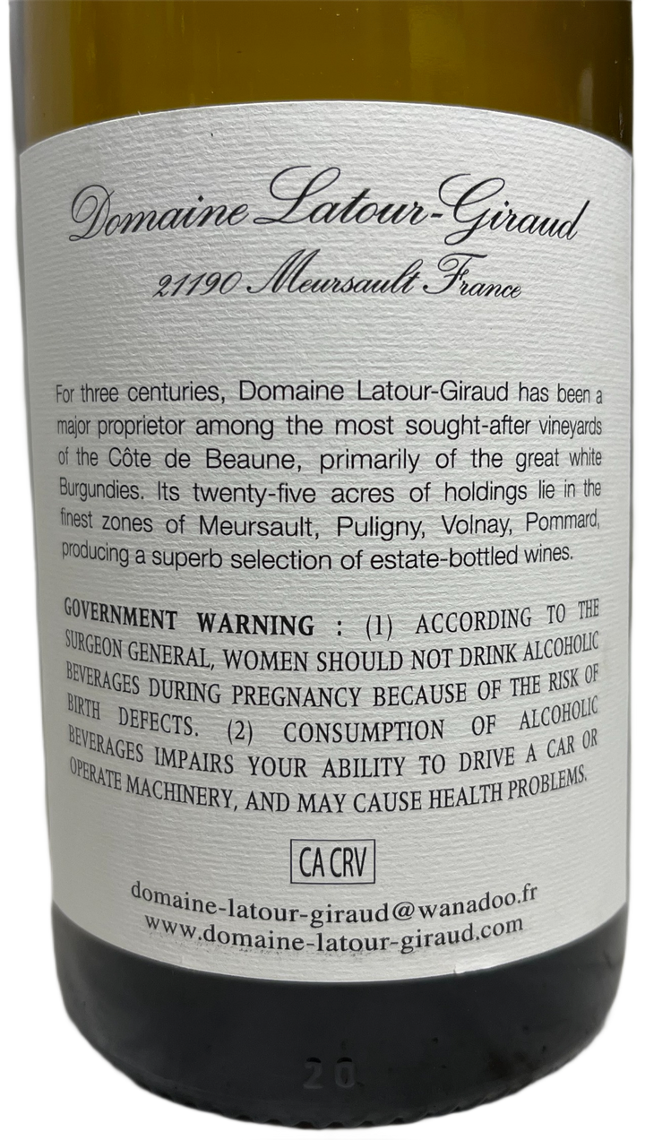 2023 Latour Giraud Puligny Montrachet Champ Canet