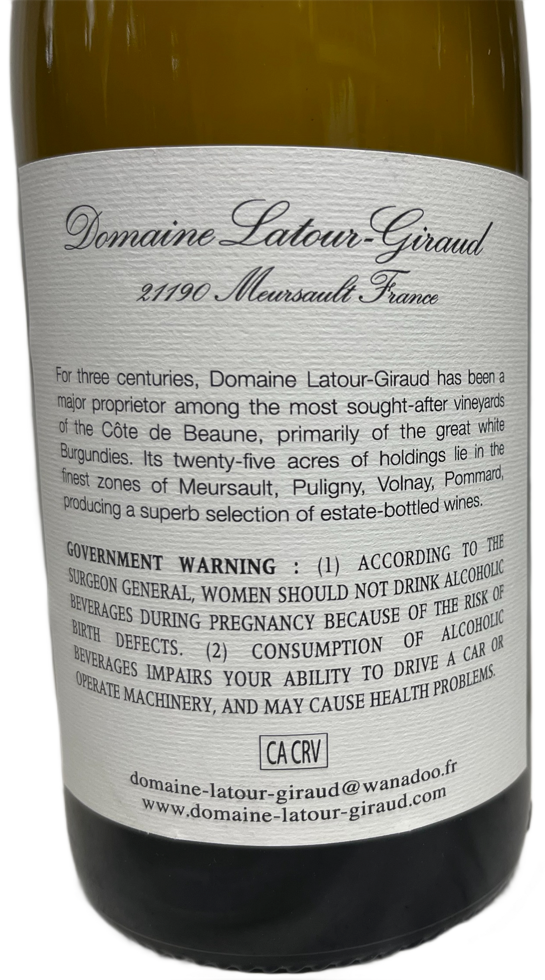 2023 Latour Giraud Meursault Genevrieres