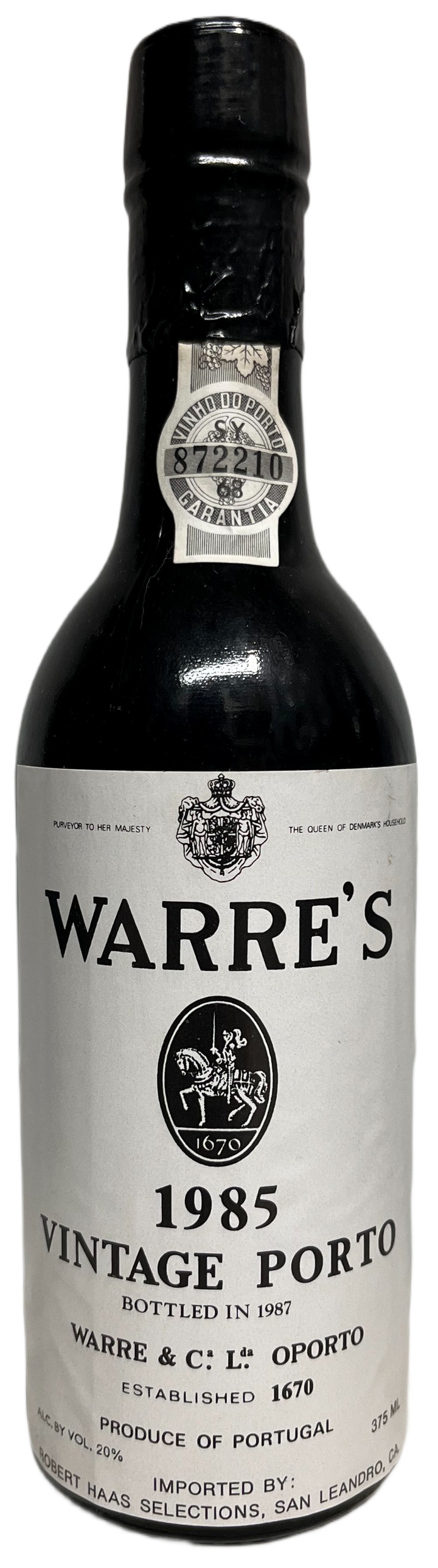 1985 Warre Vintage Port