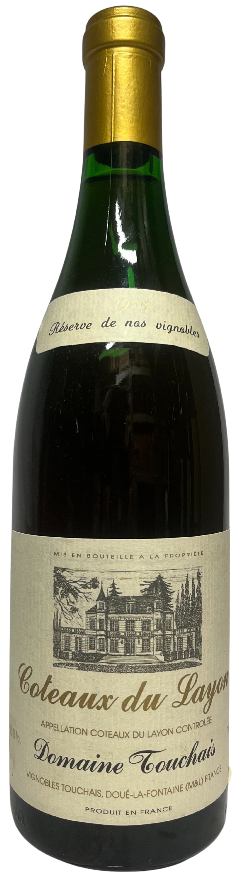 1975 Moulin Touchais Coteaux du Layon Chenin Blanc