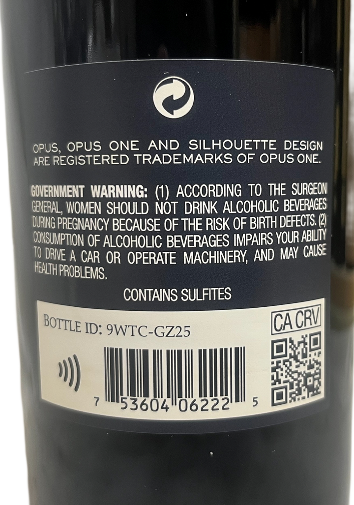 2022 Opus One Napa Valley Proprietary Red