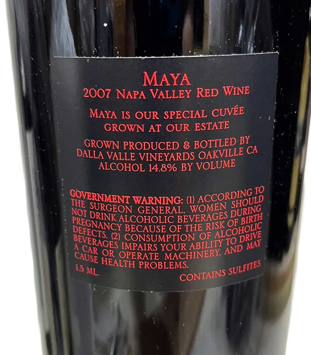 2007 Dalla Valle Napa Valley Maya Proprietary Red