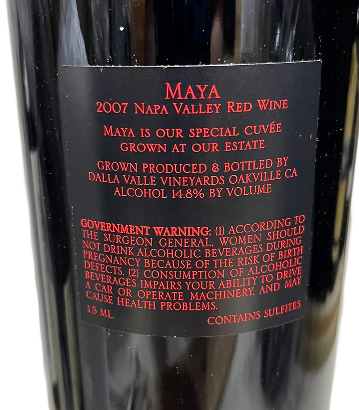 2007 Dalla Valle Napa Valley Maya Proprietary Red