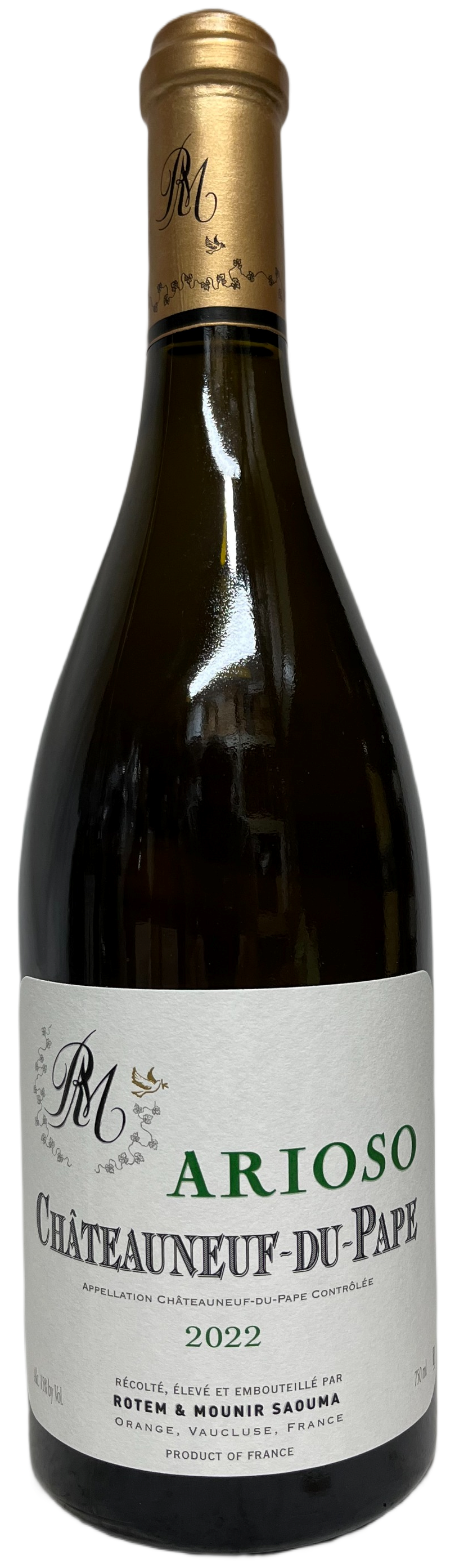 2022 Rotem & Mounir Saouma Chateauneuf du Pape Arioso Blanc