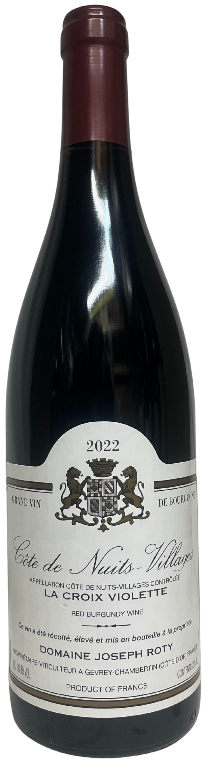 2022 Joseph Roty Cotes de Nuits La Croix Violette Rouge