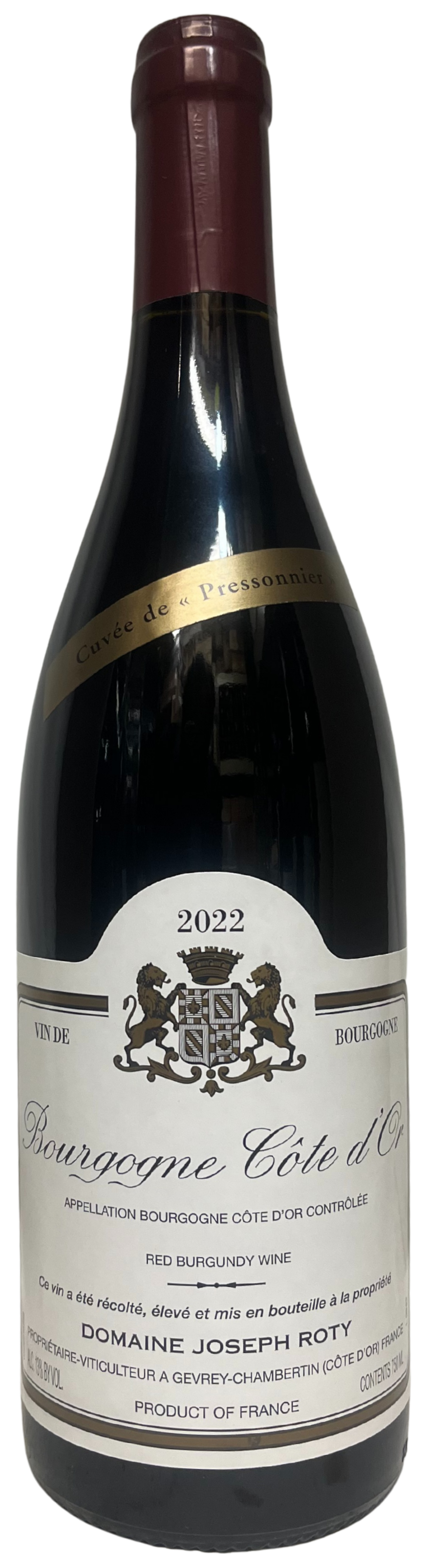 2022 Joseph Roty Bourgogne Cuvee de Pressonnier Rouge