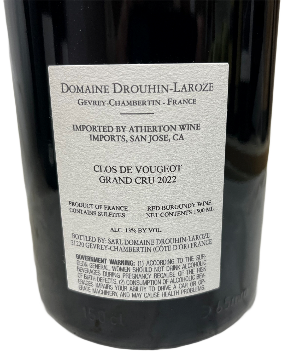 2022 Drouhin Laroze Clos Vougeot
