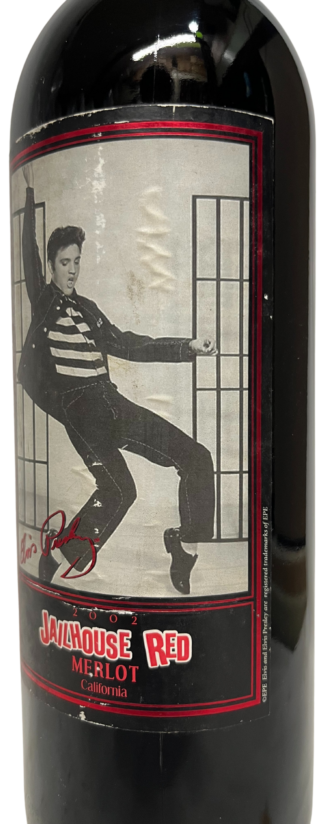2002 Graceland Cellars Elvis Presley Jailhouse Red Merlot - Scratch and  Dent