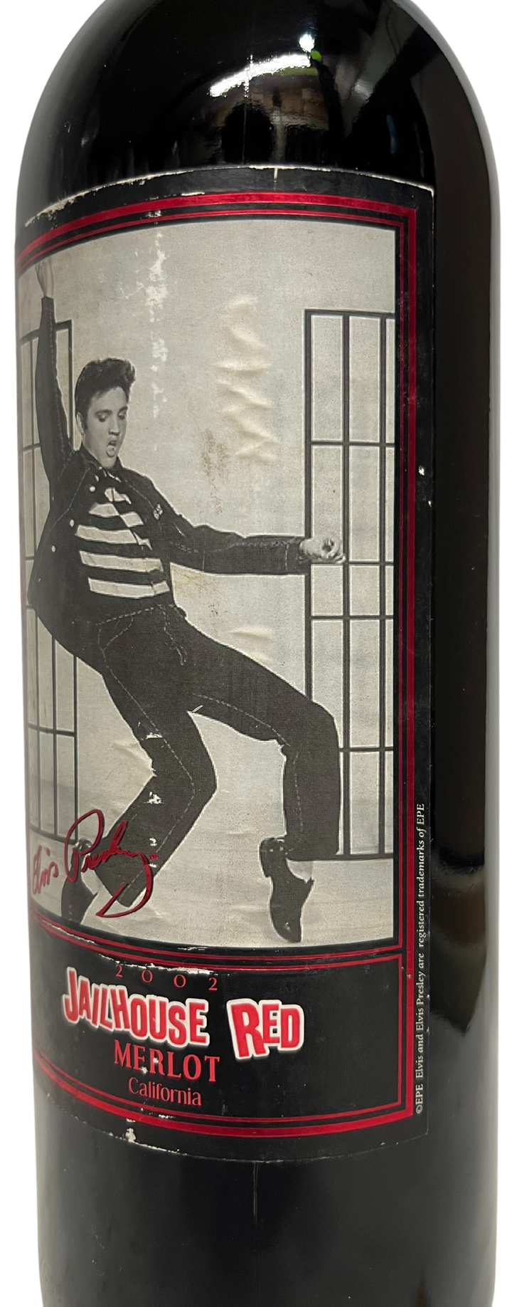 2002 Graceland Cellars Elvis Presley Jailhouse Red Merlot - Scratch and  Dent