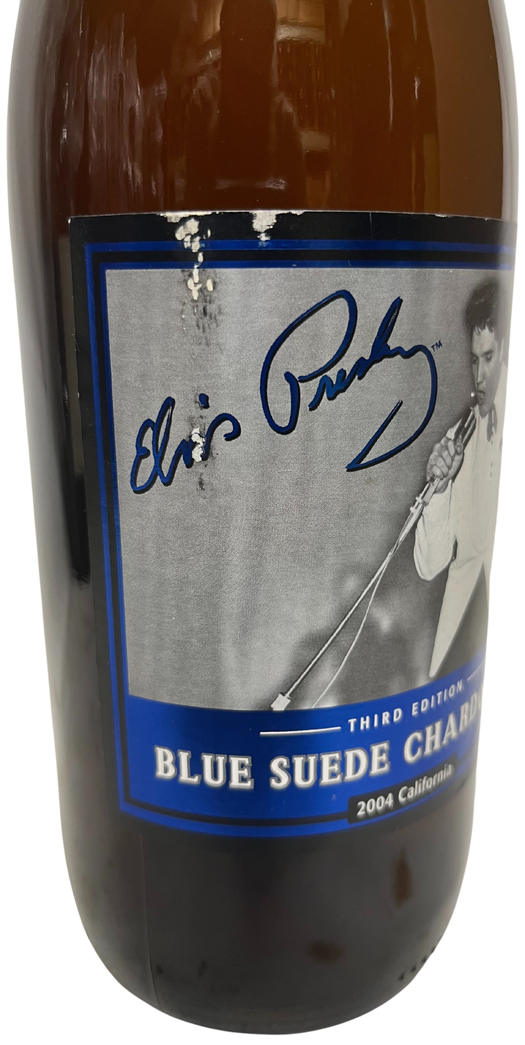 2004 Graceland Cellars Elvis Presley Blue Suede Chardonnay 3rd Edition - Scratch and  Dent