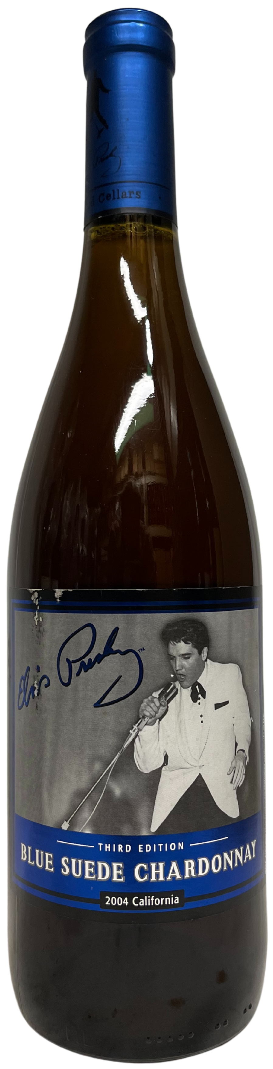 2004 Graceland Cellars Elvis Presley Blue Suede Chardonnay 3rd Edition - Scratch and  Dent