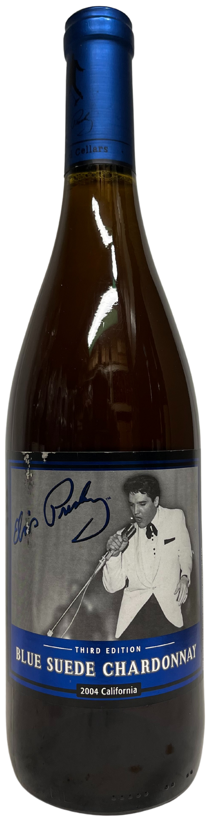 2004 Graceland Cellars Elvis Presley Blue Suede Chardonnay 3rd Edition - Scratch and  Dent