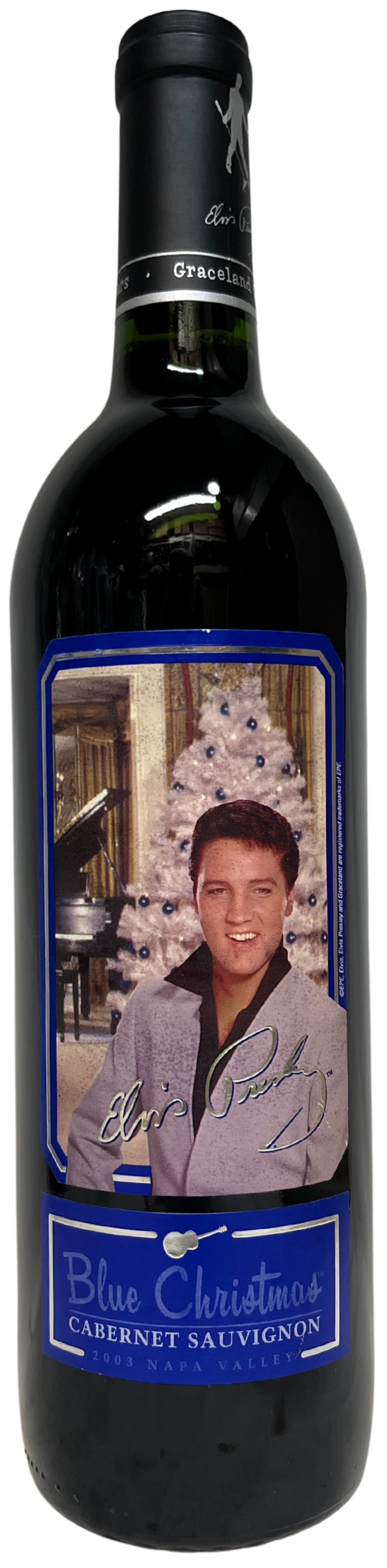 2003 Graceland Cellars Elvis Presley Blue Christmas Cabernet Sauvignon