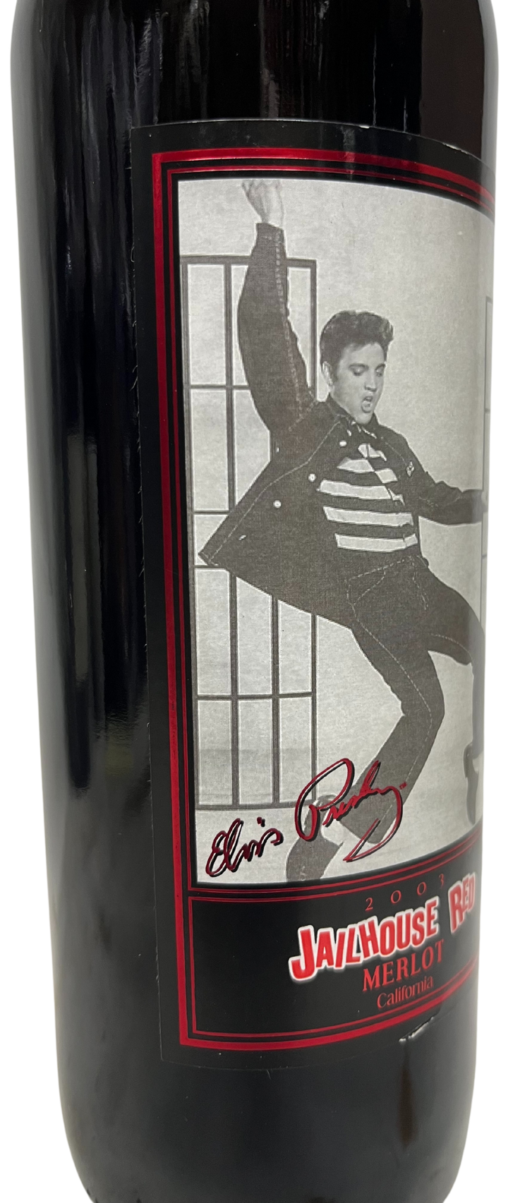 2003 Graceland Cellars Elvis Presley Jailhouse Red Merlot 1st Edition