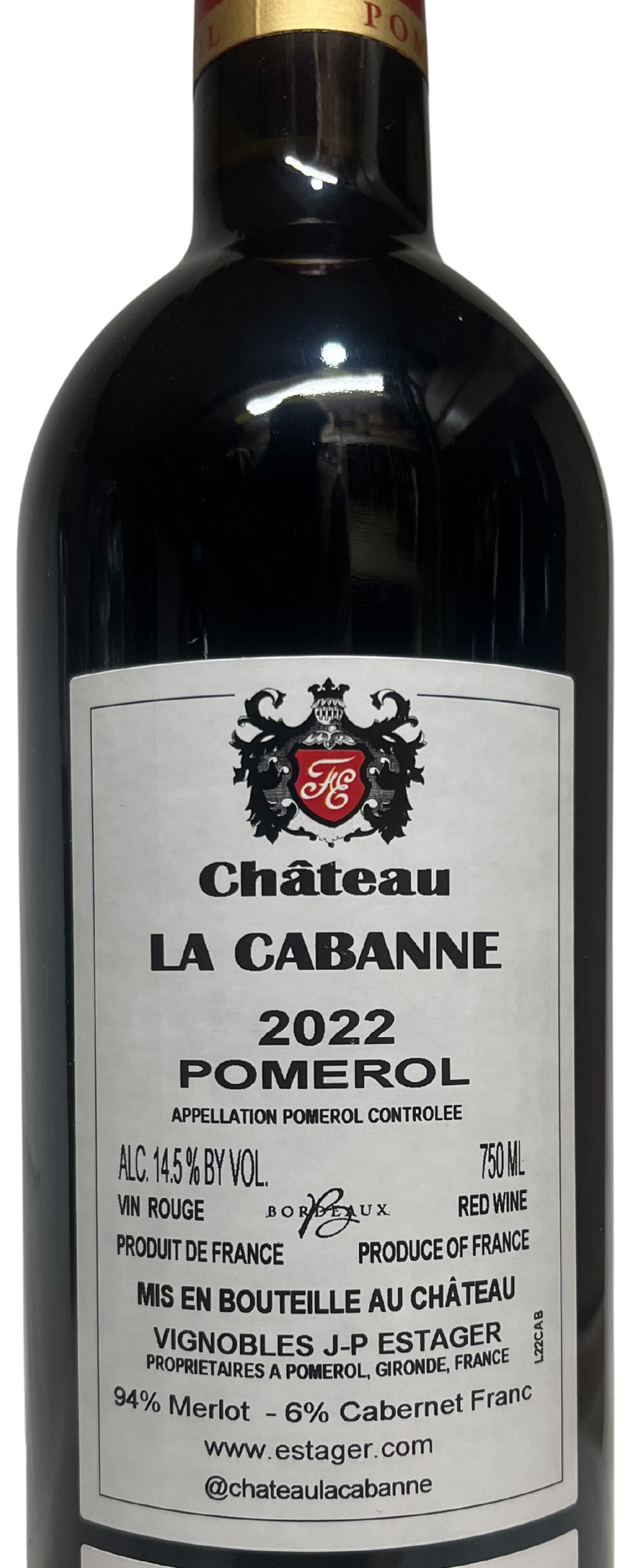 2022 La Cabanne Pomerol
