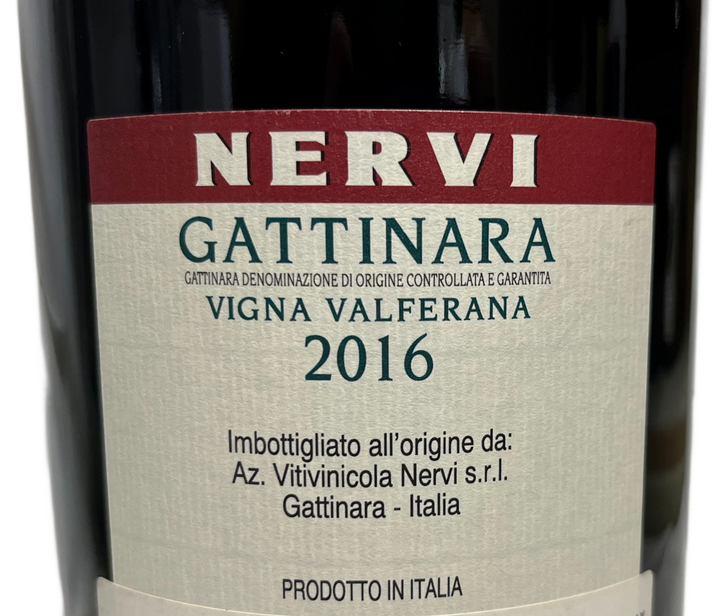 2016 Nervi Conterno Gattinara Vigna Valferana