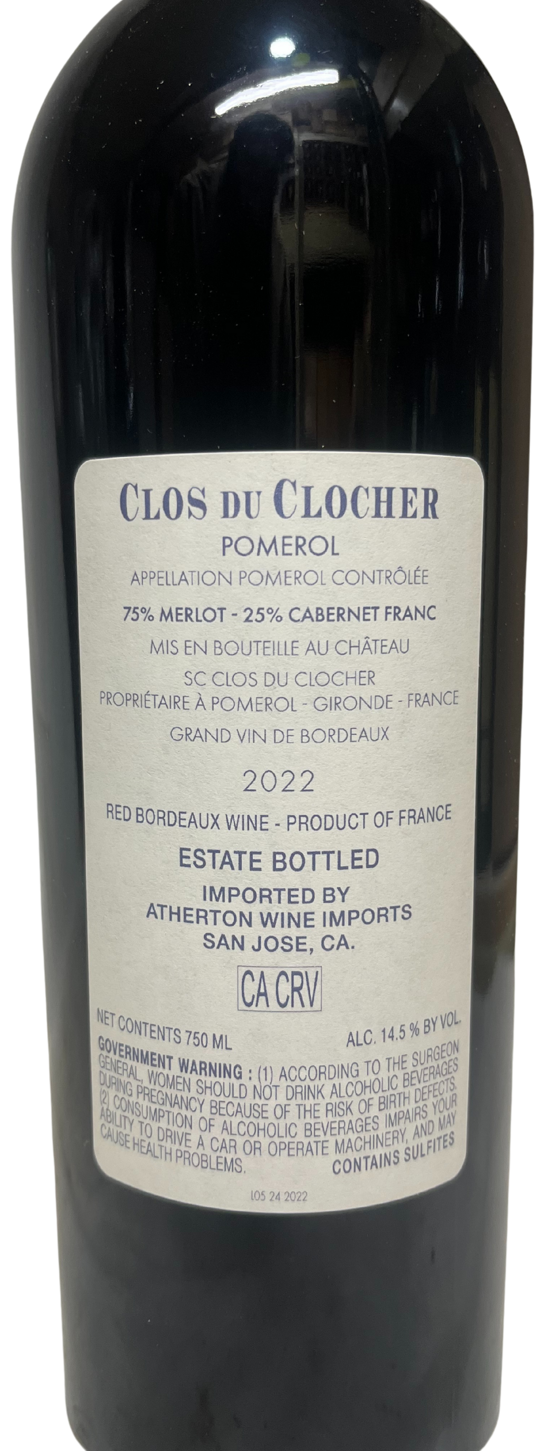 2022 Clos du Clocher Pomerol