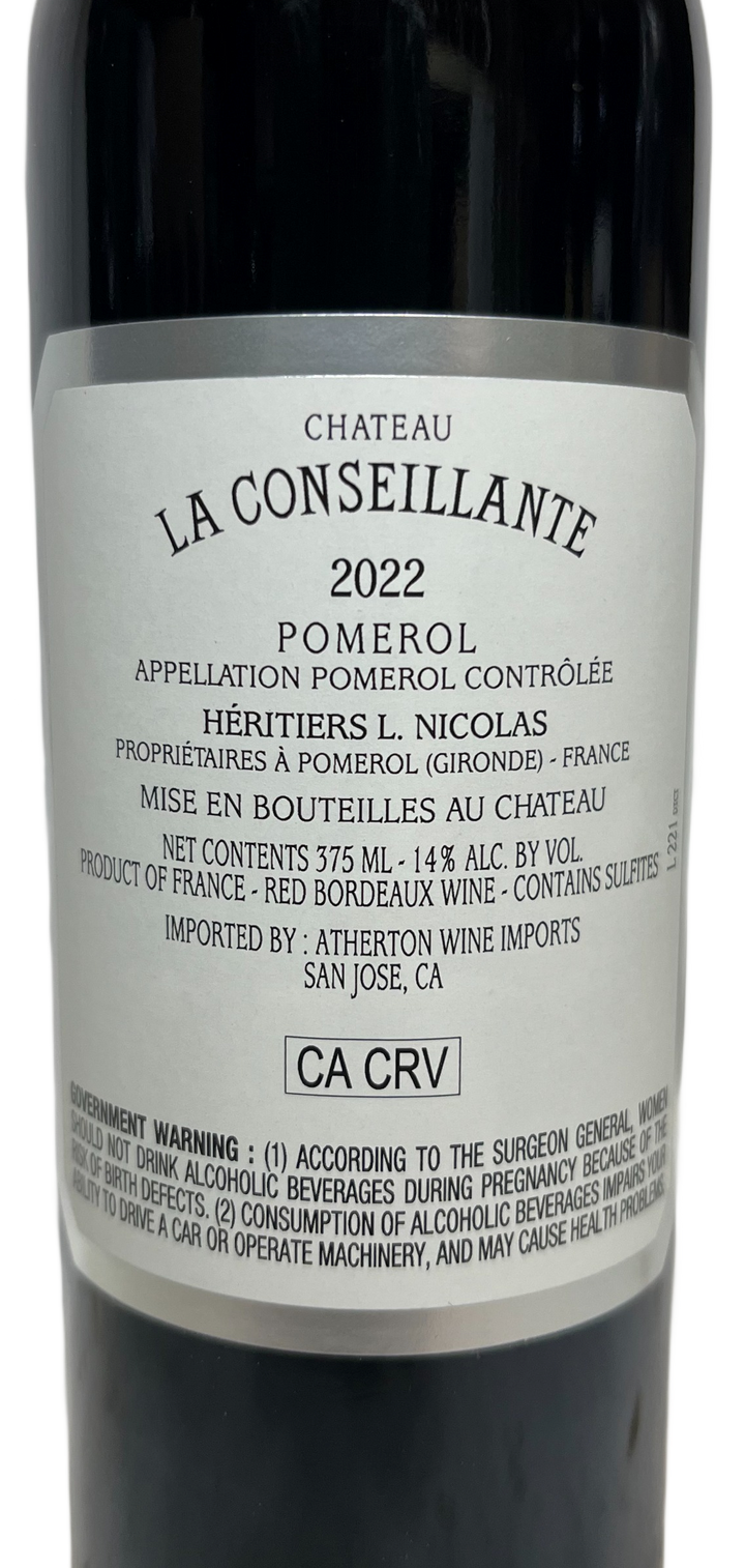 2022 La Conseillante Pomerol
