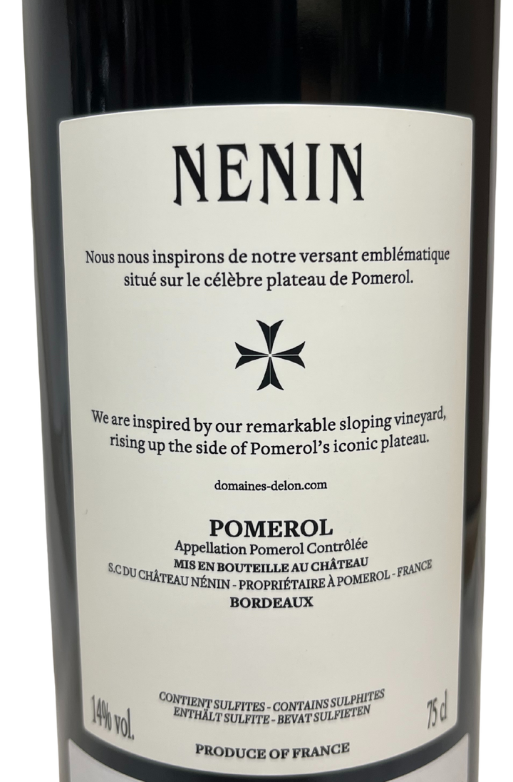2022 Nenin Pomerol