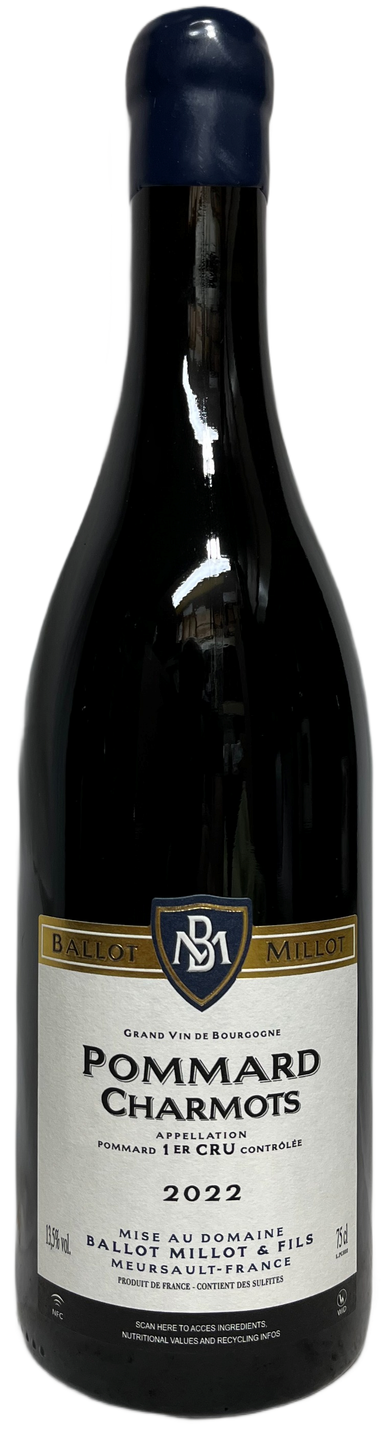 2022 Ballot-Millot et Fils Pommard Charmots
