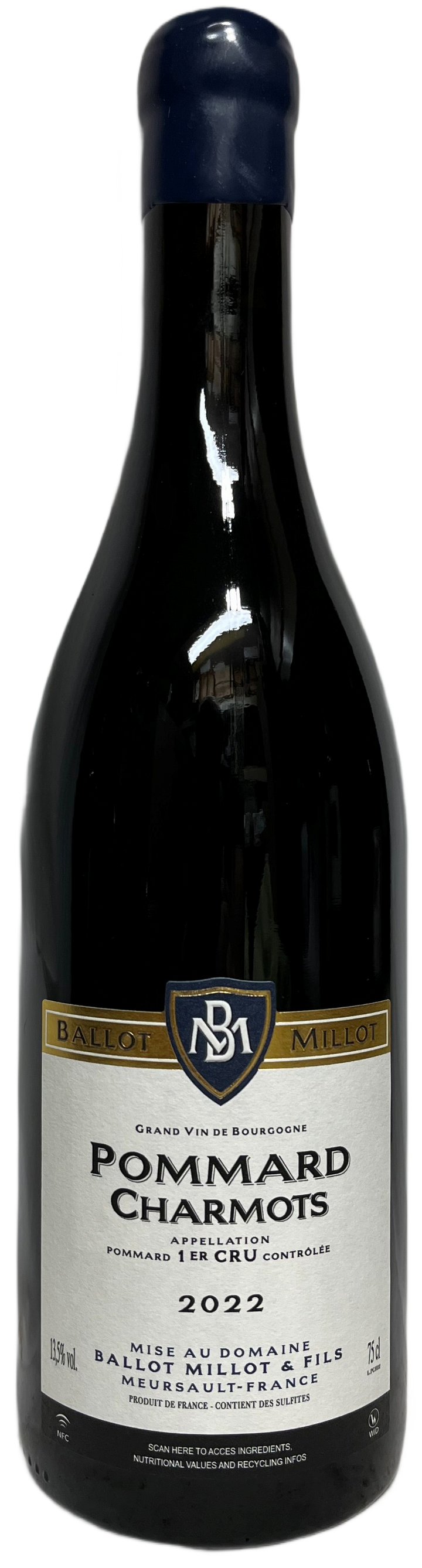 2022 Ballot-Millot et Fils Pommard Charmots