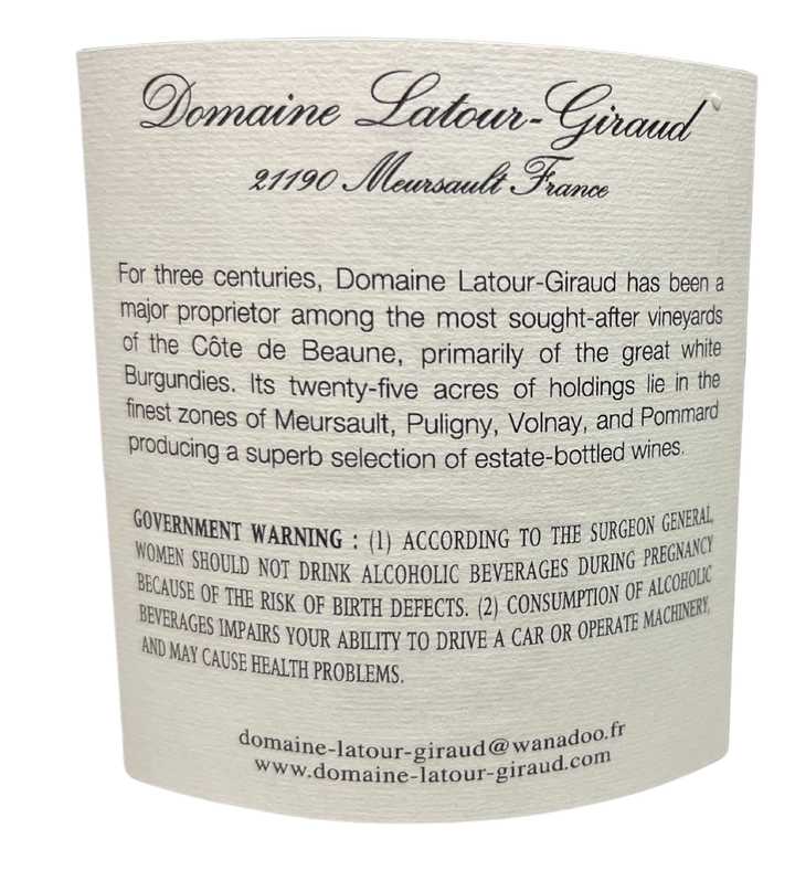 2020 Latour Giraud Meursault Genevrieres