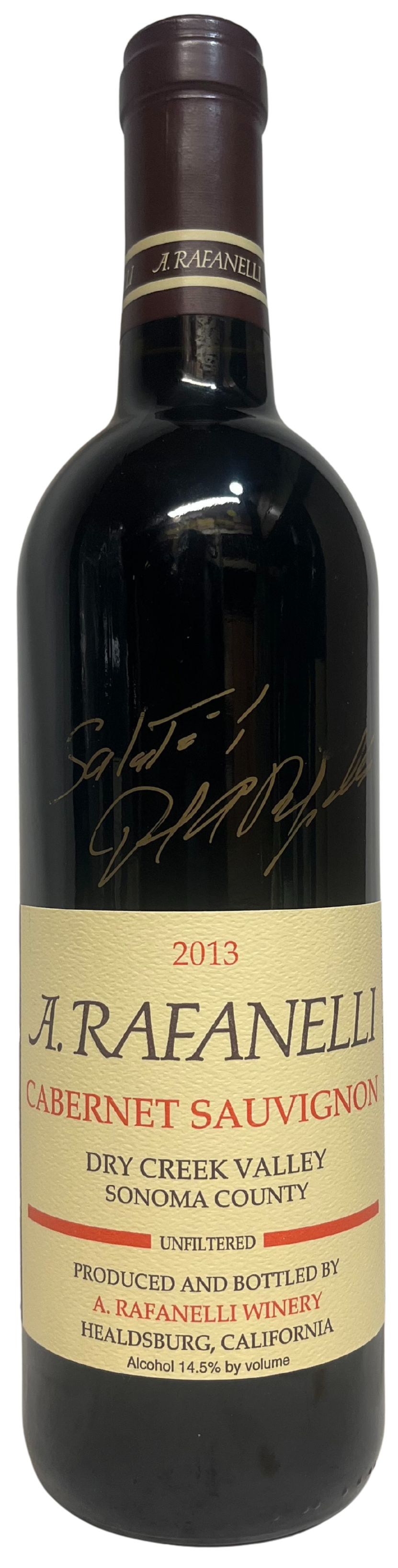 2013 A. Rafanelli Dry Creek Valley Cabernet Sauvignon