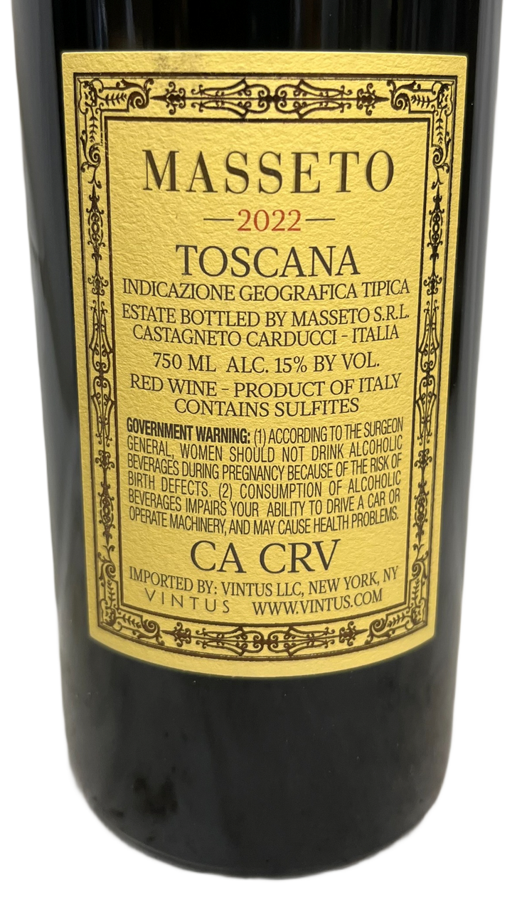 2022 Tenuta dell Ornellaia Tuscany Masseto