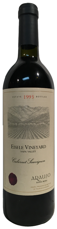 1993 Araujo Estate Napa Valley Eisele Vineyard Cabernet