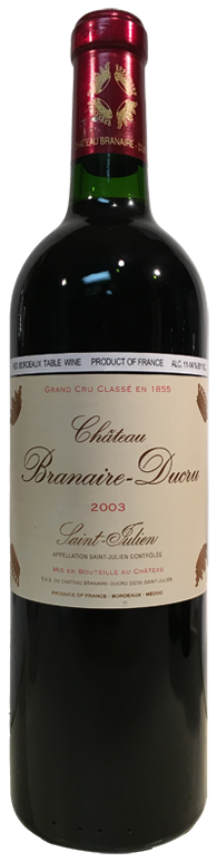 2003 Branaire Ducru St Julien