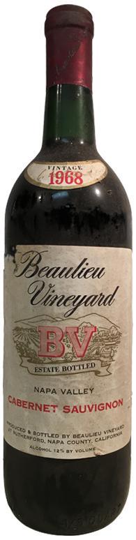 1968 BV Napa Valley Cabernet