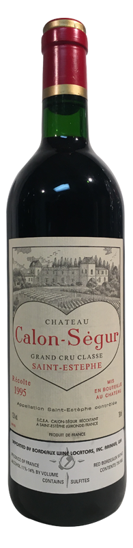 1995 Calon Segur St Estephe