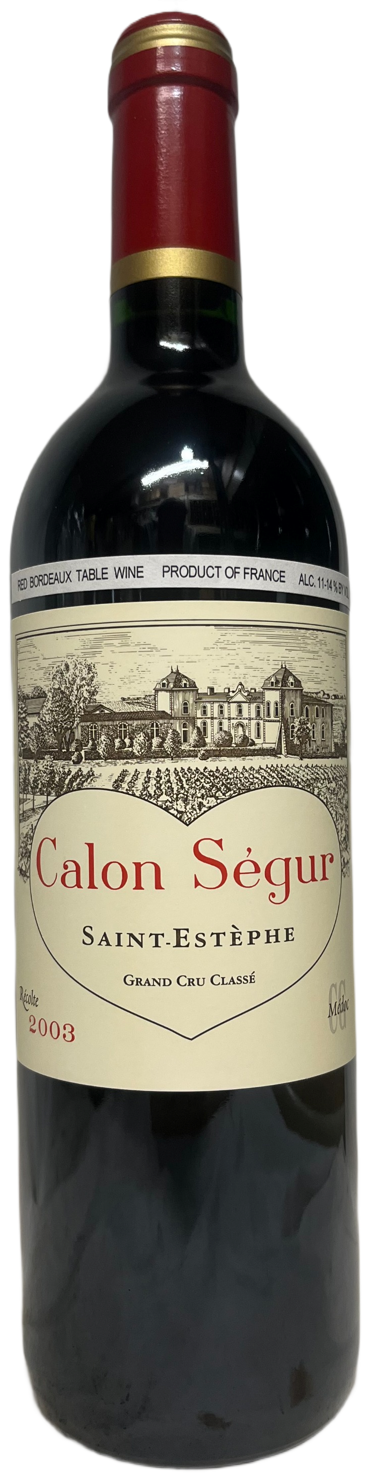 2003 Calon Segur St Estephe