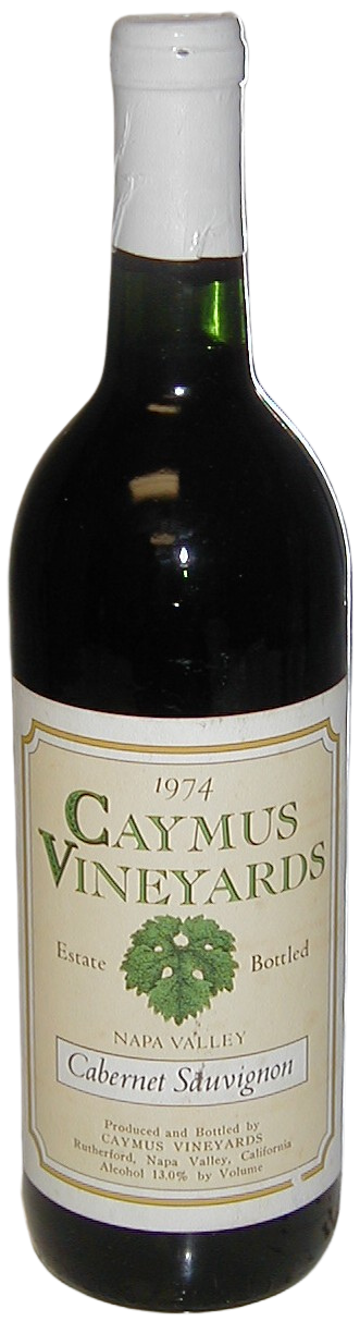 1974 Caymus Napa Valley Cabernet Sauvignon