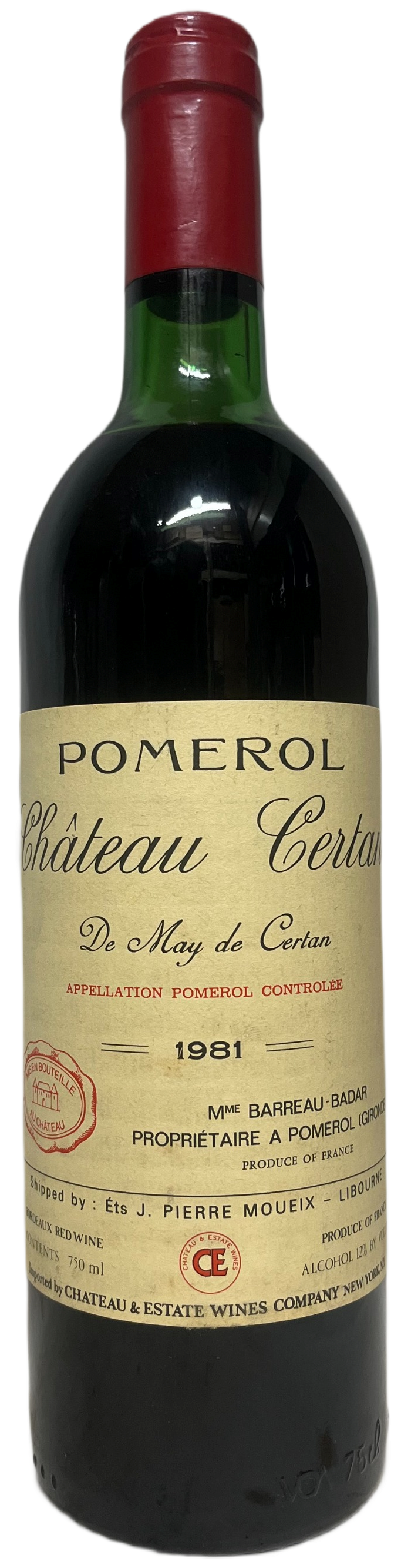 1981 Certan de May Pomerol