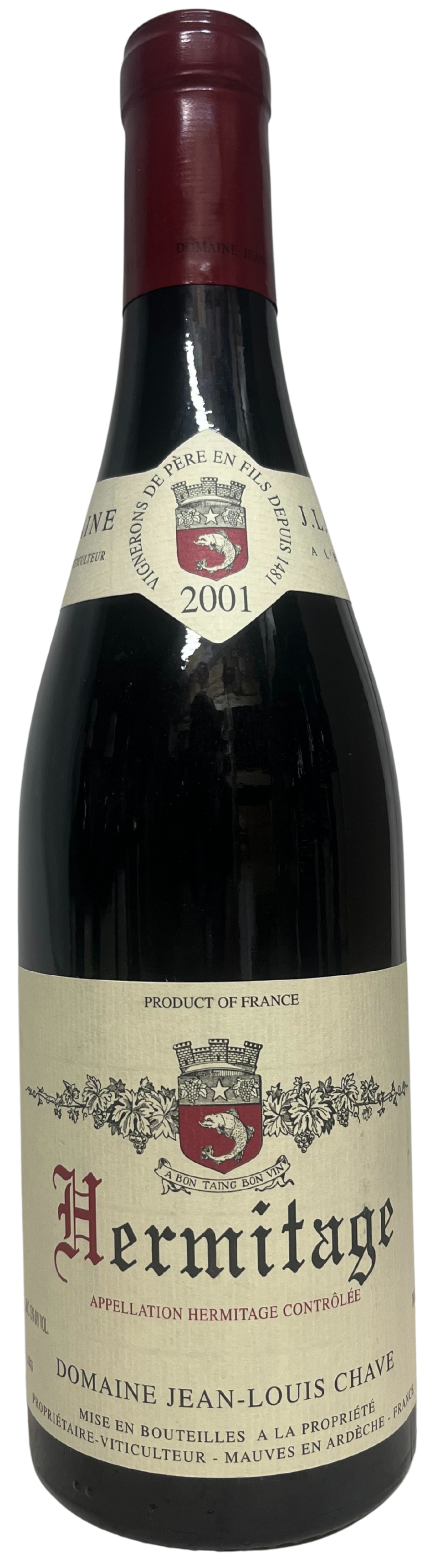 2001 Jean Louis Chave Hermitage