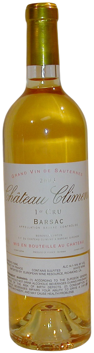 2003 Climens Barsac Sauternes